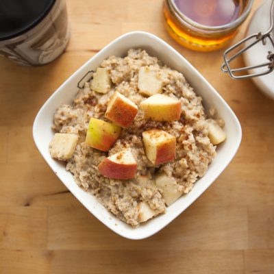 Apple and Cinnamon Oatmeal