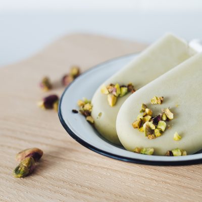 Avocado Pistachio Ice Pops