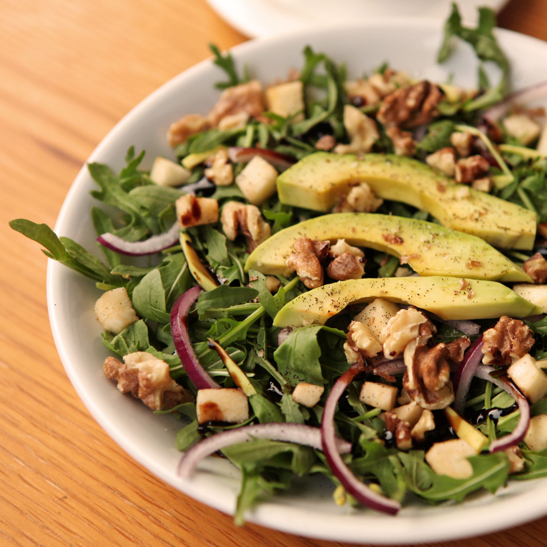 Avocado and Apple Salad Free Vegetarian Meal Plan Veahero