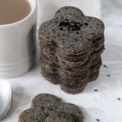 Black Sesame Cookies