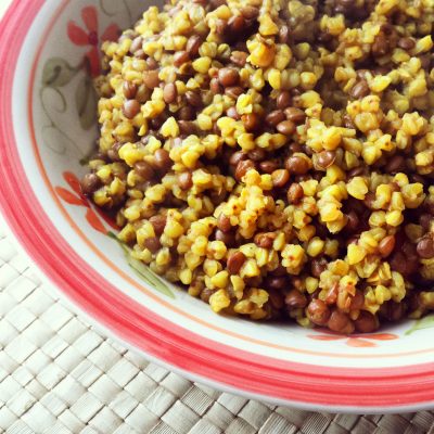 Buckwheat and Lentil Soup