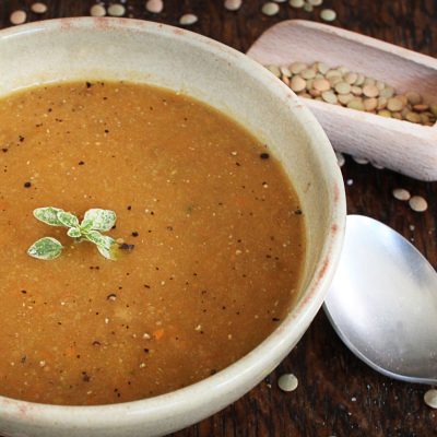 Carrot and Lentil Soup