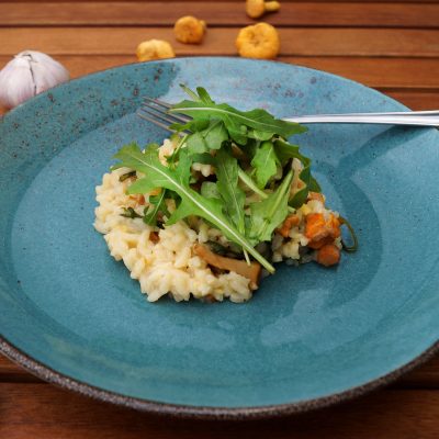 Wild Mushroom and Rocket Risotto