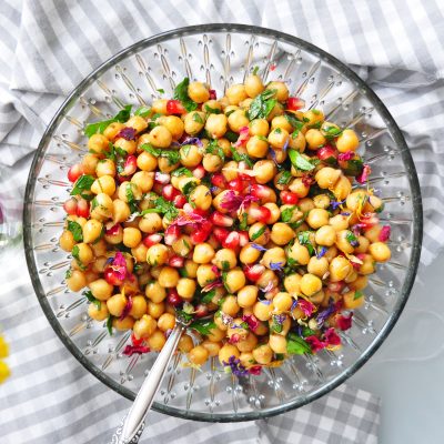 Chickpea and Pomegranate Salad
