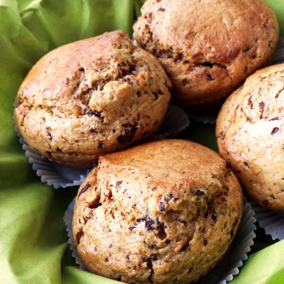 Chocolate Chip Vegan Muffins