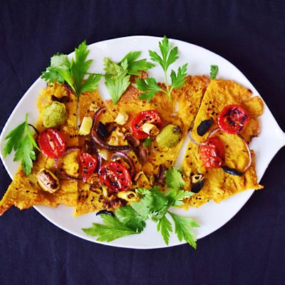 Curried Polenta Chips