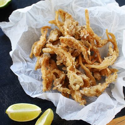 Deep Fried Vegan Calamari