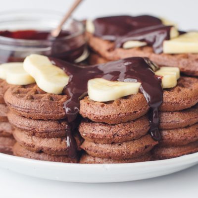 Double Chocolate Belgian Waffles