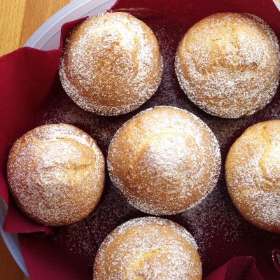 Ginger and Stevia Lemon Muffins