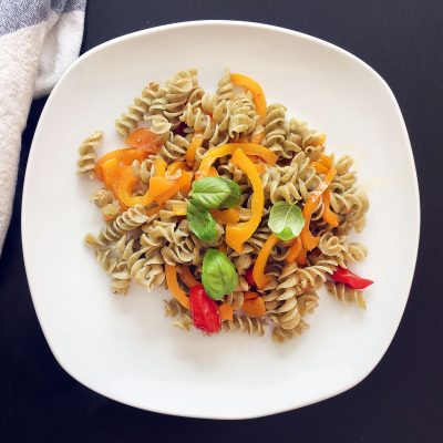 Green Pea and Vegetable Pasta