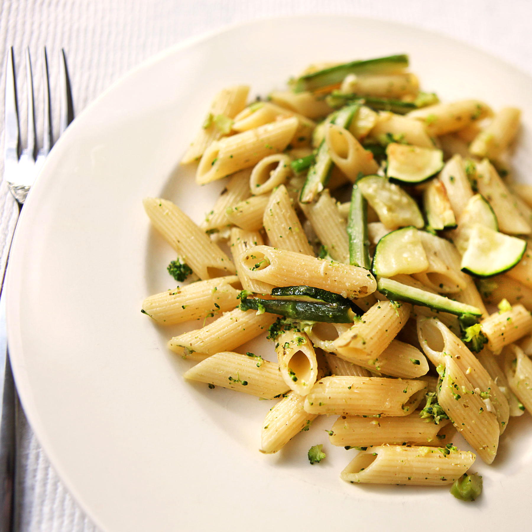 Green Pesto Vegetable Pasta Free Vegetarian Meal Planner Veahero