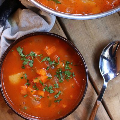 Hearty Mixed Vegetable Soup