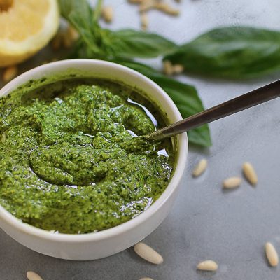 Homemade Vegan Pesto