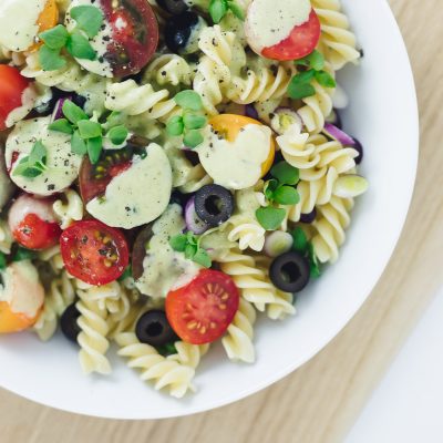 Italian Courgette Pasta Salad