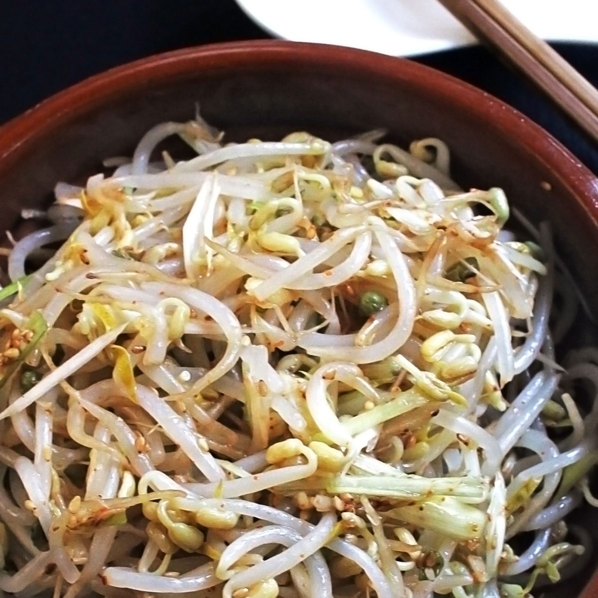 Korean Sesame Beansprout Salad Free Vegan Meal Planner Veahero