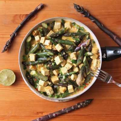 Asparagus and Tofu Curry