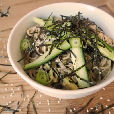 Lukewarm Soba Noodle Salad