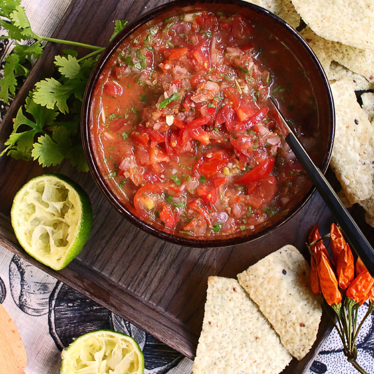 Mexican Tomato Salsa Free 7 Day Vegan Meal Plan Veahero