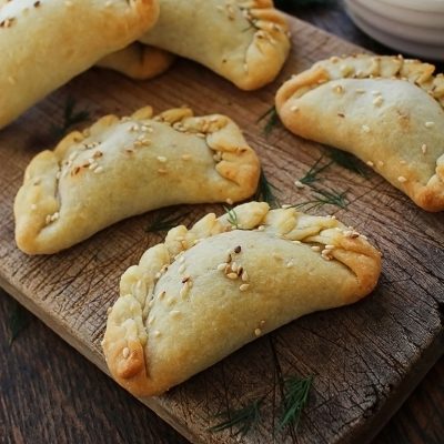 Mini Mushroom and Dill Empanadas