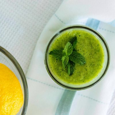 Mint and Green Tea Detox Smoothie
