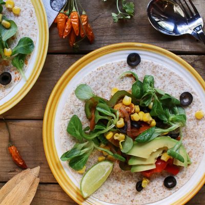 Mixed Vegetable Fajitas