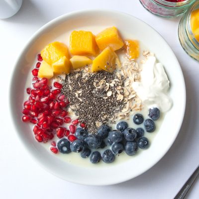 Morning Oats with Fruit