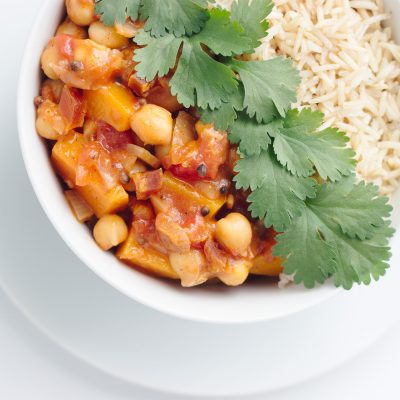 Moroccan Butternut Chickpea Curry