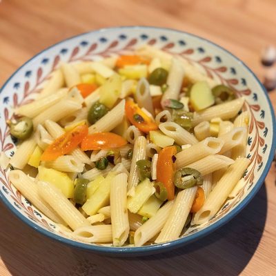 Pasta Potato and Olive Salad