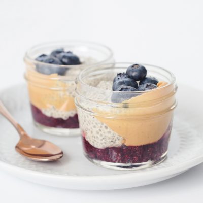 Peanut Butter Jelly Pudding