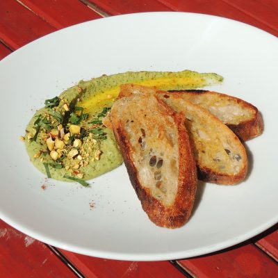 Pistachio Coriander Hummus