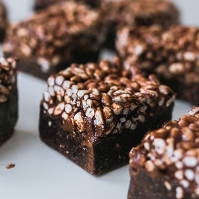 Puffed Rice Brownies