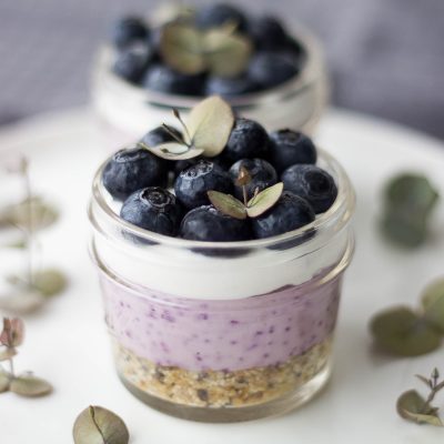 Raw Blueberry Cheesecake