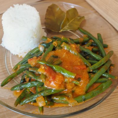 Red Curry with Green Beans