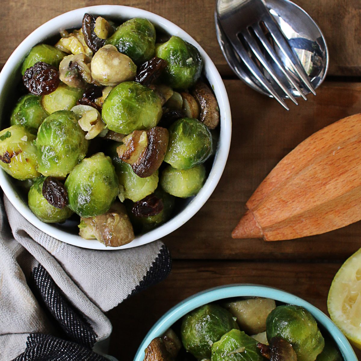 Brussels Sprout and Garlic Mushrooms Free Vegan Meal Plans Veahero