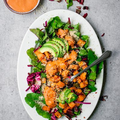 Roasted Sweet Potato Salad