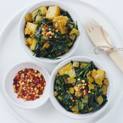 Saag Aloo