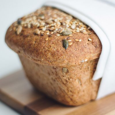 Homemade Seeded Spelt Bread