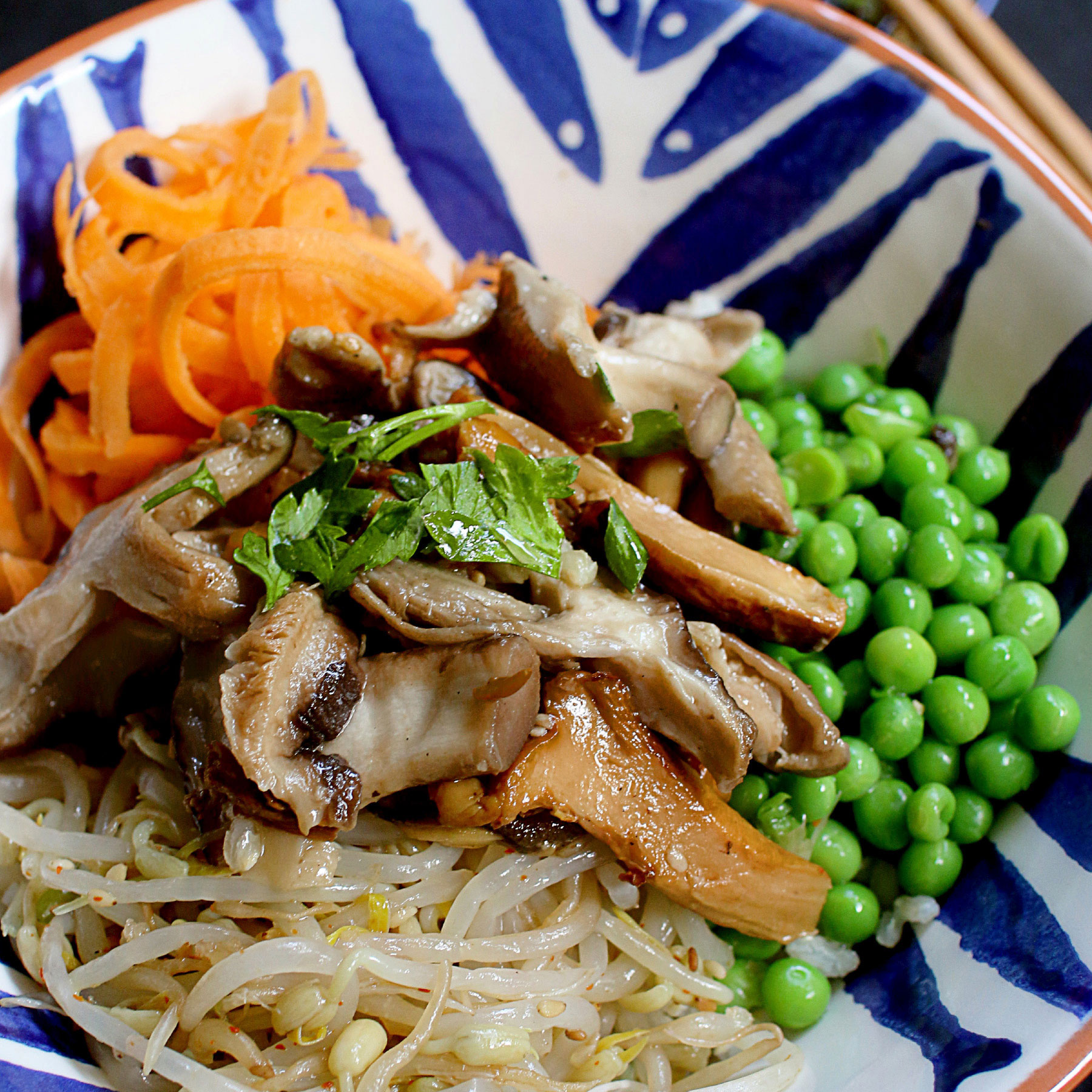 Shiitake Mushroom Donburi Free 7 Day Vegan Meal Plan Veahero