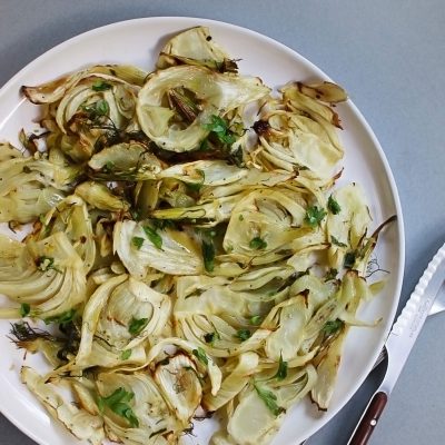 Grilled Fennel with Lemon Juice