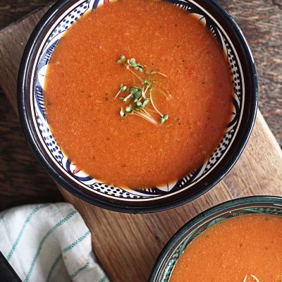 Simple Tomato Basil Soup