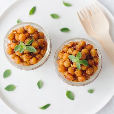 Spicy Roasted Chickpeas