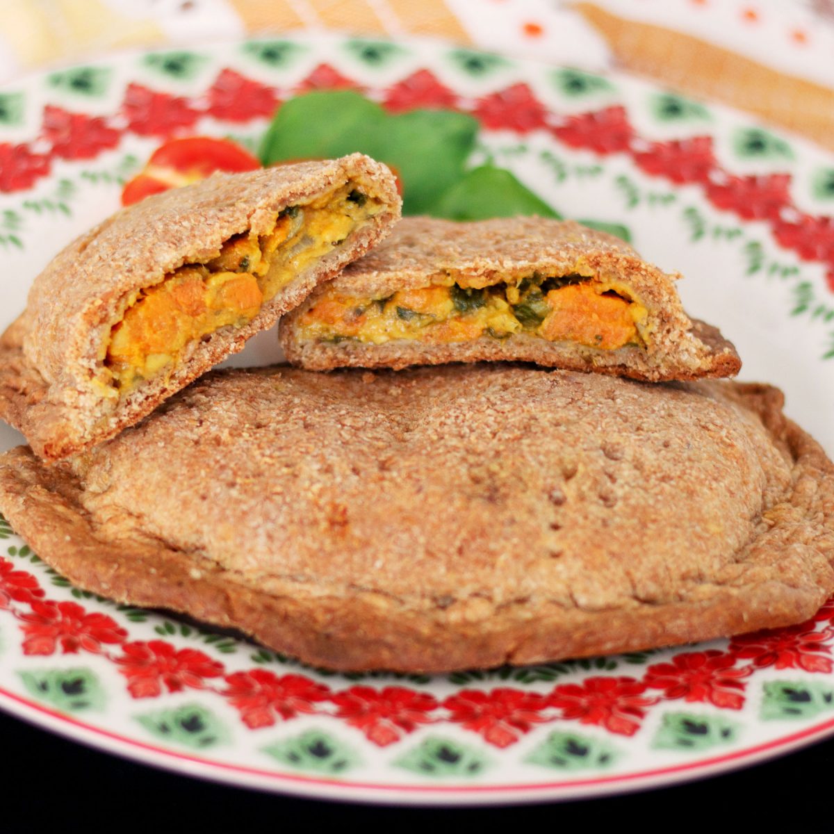 Sweet Potato and Chickpea Empanadas Free Vegan Meal Plan Veahero
