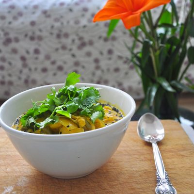 Thai Potato and Leek Curry