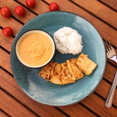 Tofu Satay with Peanut Sauce