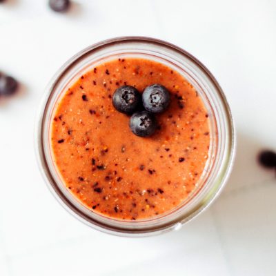 Strawberry and Goji Berry Smoothie