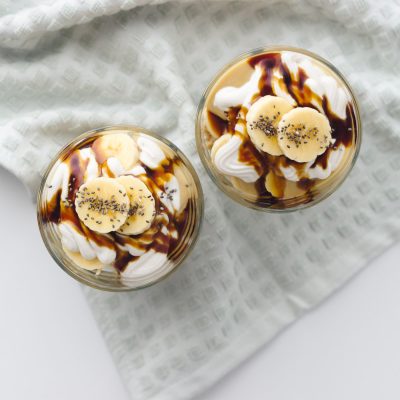 Vegan Banoffee Parfait