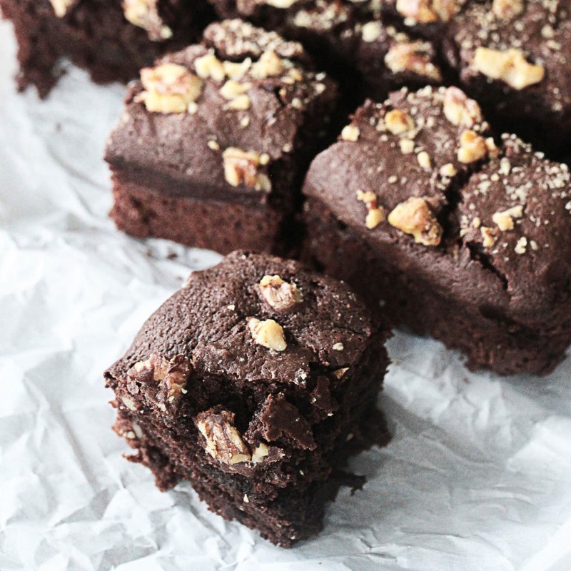 Vegan Brownies with Walnuts Free 7 Day Custom Meal Plan Veahero