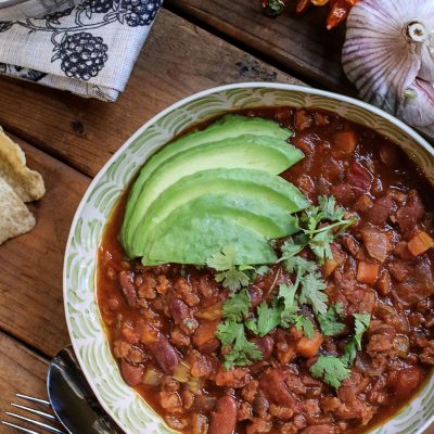 Vegan Chili Sin Carne