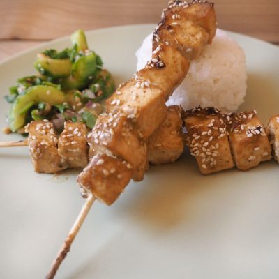 Vietnamese Shashlik Tofu Skewers