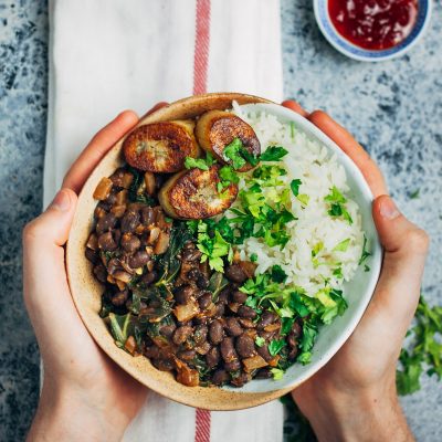 Black Beans and Greens